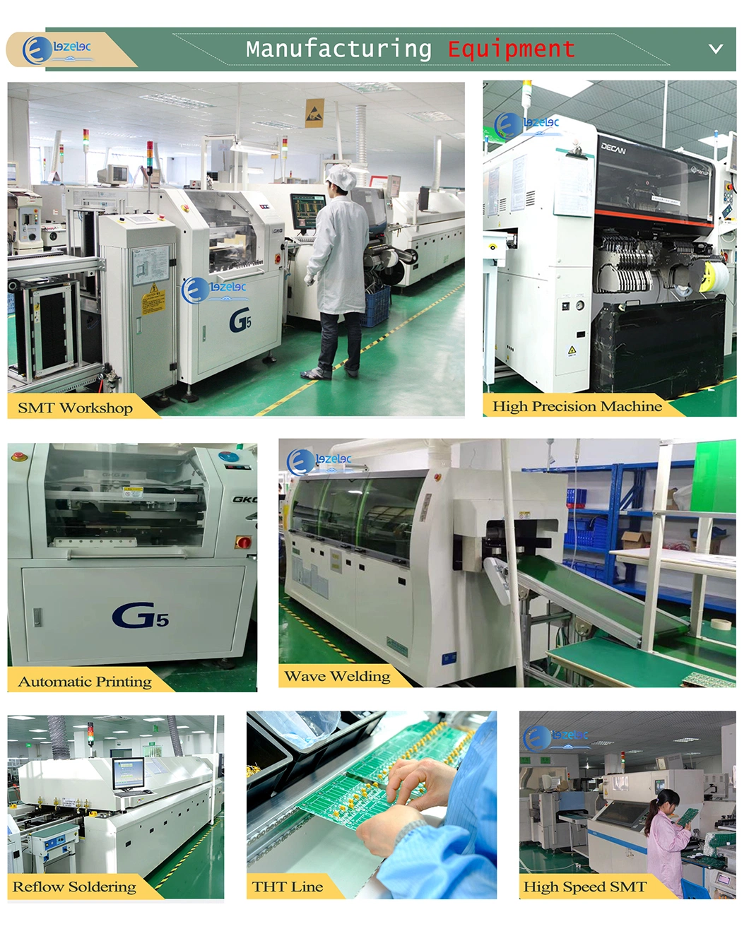PCB/Printed Circuit Board Manufacturer Multilayer ISO Automotive Electronics Medical UL HDI Board